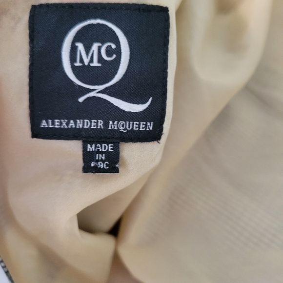 Alexander McQueen Abstract Multicolor Bodycon Dress - Picture 4 of 7